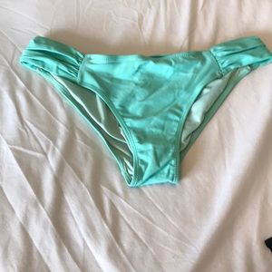 Turquoise bikini bottoms